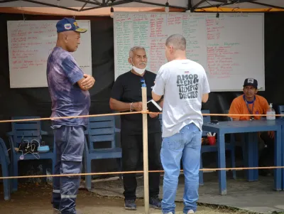 Labor en terreno