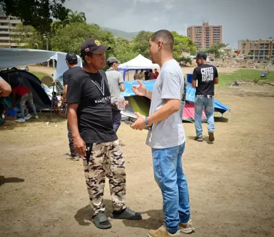 Labor en terreno