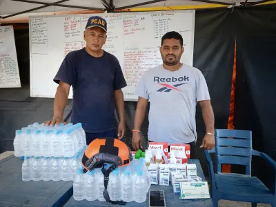 Labor en terreno