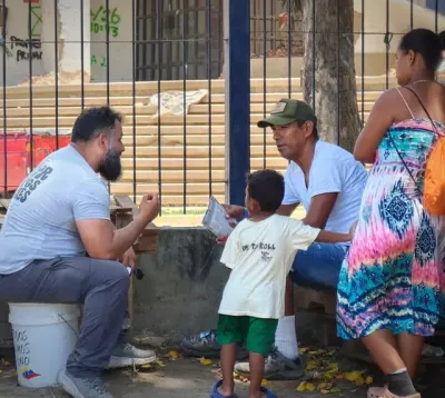 Labor en terreno