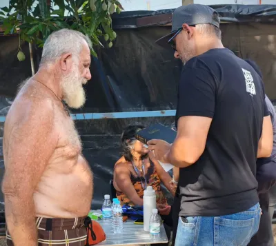 Labor en terreno